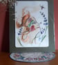 Original nature girl painting 