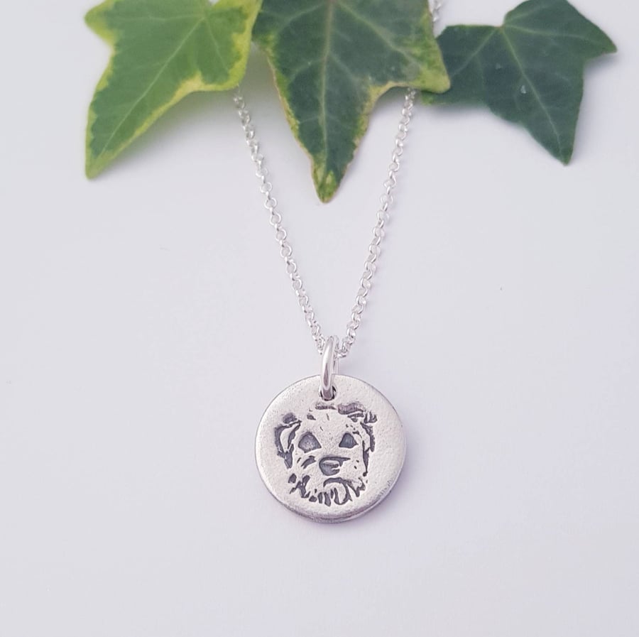 Border Terrier Dog Necklace