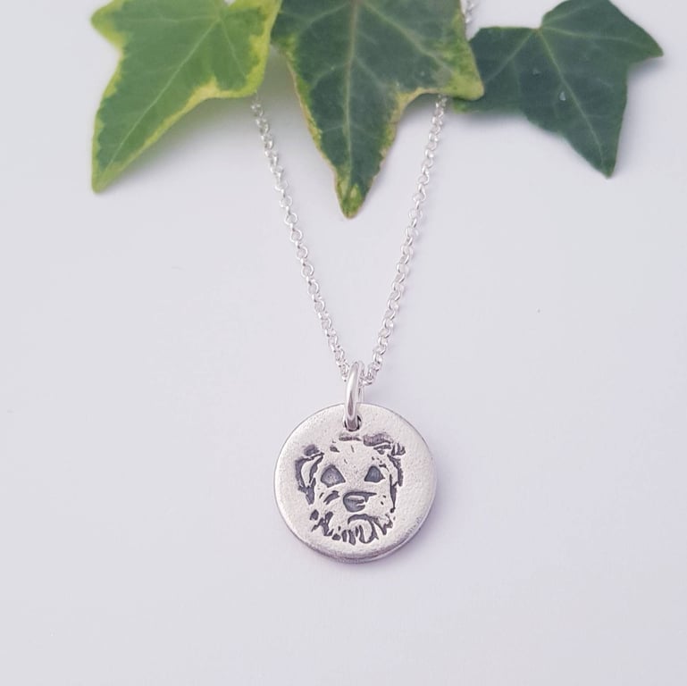 Border Terrier Dog Necklace