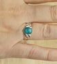 Celtic knot Turquoise ring. December Birthstone - Image 2