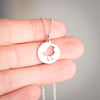 Little Robin Necklace Handmade from Sterling Silver