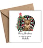 Darts Reindeer Merry Christmas Card