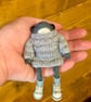 Meet Finn: The Tiny Hand-Knitted Frog, Froggy Ornament, Frog Gift