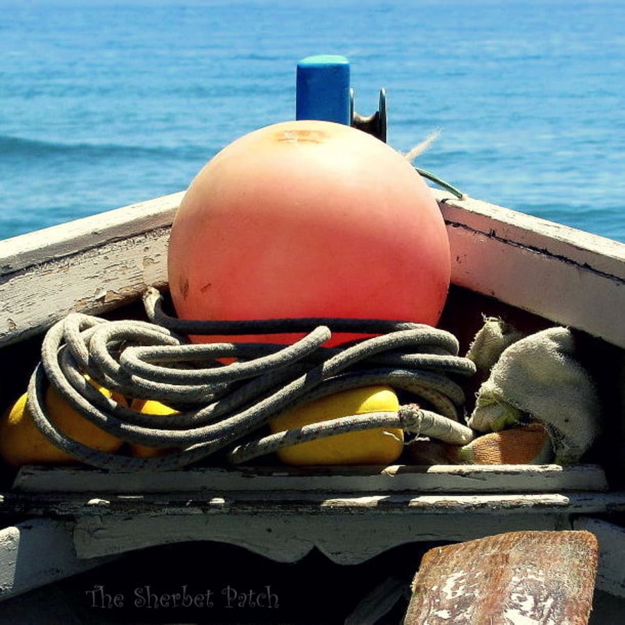 A card featuring an original photograph.  Blank inside.  