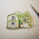 Miniature House Portrait