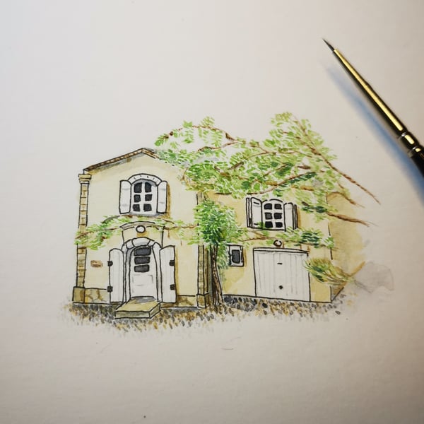 Miniature House Portrait