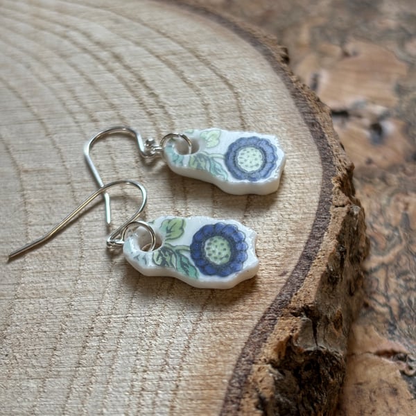 Handmade Earrings, Unique Eco Friendly Gifts, Sterling Silver, Christmas Gifts