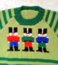 Soldier Patterned Jumper for Babies and Children to 7, Birthday Gift, Baby Gift  - Image 6