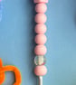 Beaded Crochet Hook - 4mm - Pastel Pink  - Image 3