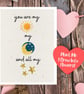 SEEDED, Plantable Valentines Card, Eco-Friendly, Recycled, Wild Flowers