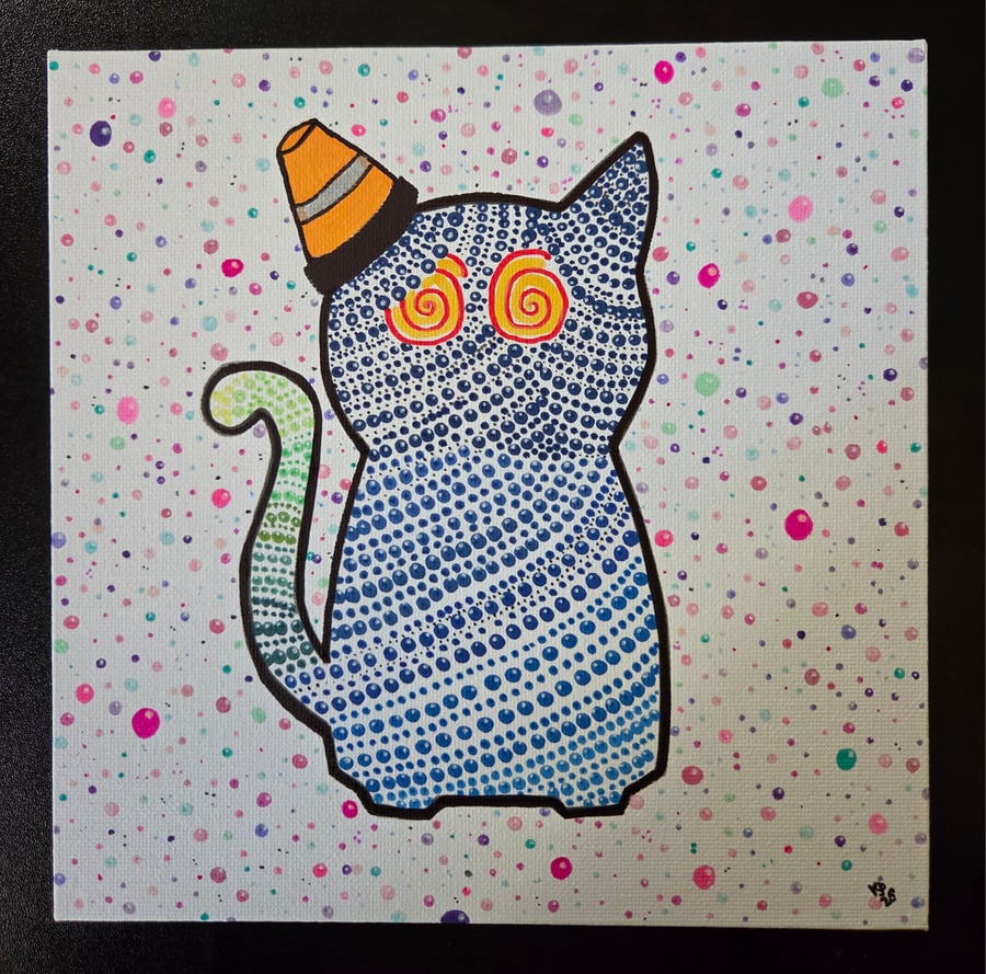 Nipfest original painting - Phase Beads