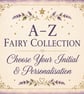 Personalised Fairy Card, Initial & Name Birthday Card, A-Z Greeting Card - Image 2