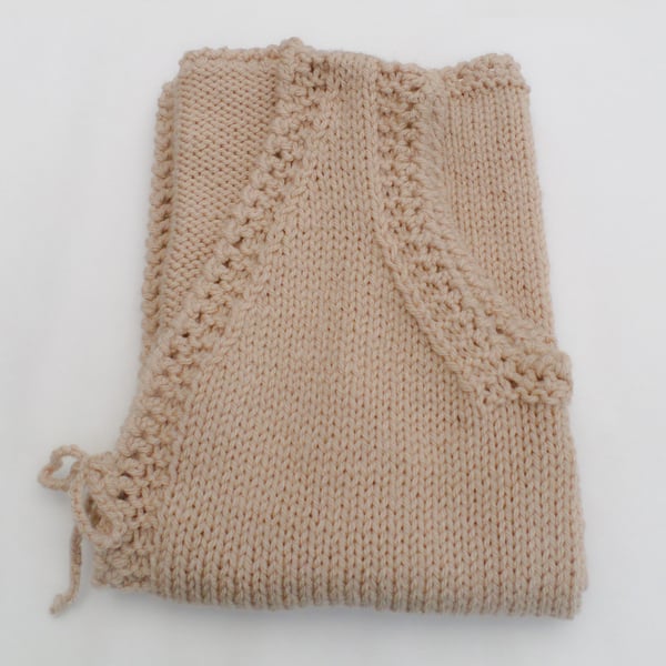 KNITTING PATTERN PDF Natural Vest