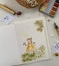 Will you be our flower girl, personalised flower girl proposal card - Image 2