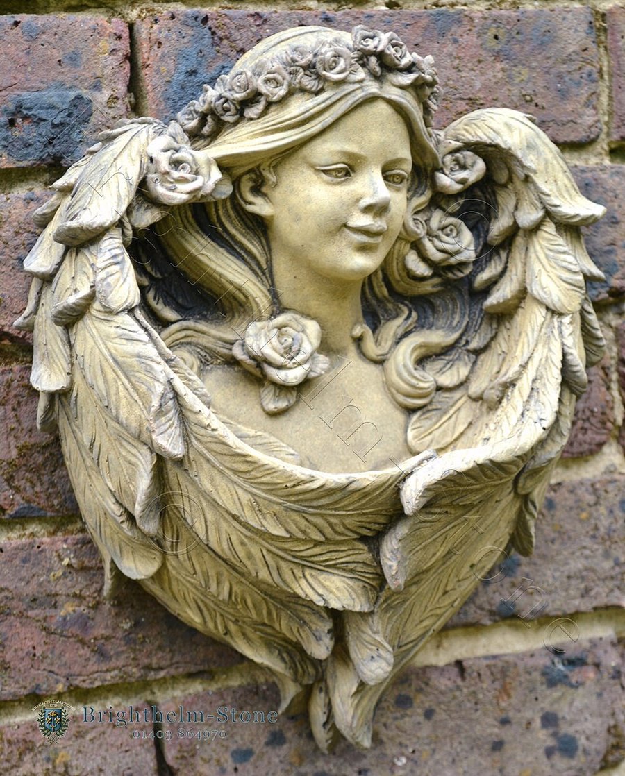 Rose Angel Plaque