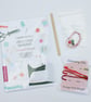 Courage cross stitch banner kit - Image 2
