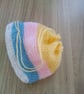Crotchet gift bag pull string purse treat bag makeup bag 
