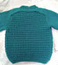 Child's Hand Knitted Textured Chunky Saddle Shoulder Jumper, Birthday Gift - Image 2