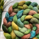 Gotland Spinning fibre 100g Hedge Haw and Sloe