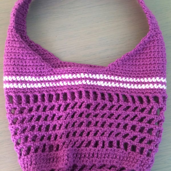 Lovely Crocheted Beach Bag