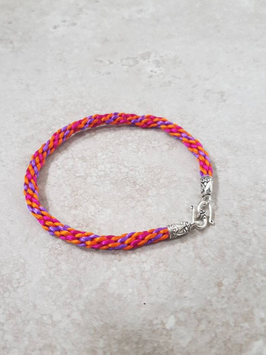String ankle bracelets on sale