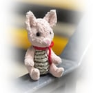 Sweet little handmade OOAK Original piglet teddy bear