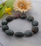 Sale-Indian Agate stretch bracelet - Image 1
