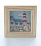 Seaside Scene in Shadow Box Frame with Pebbles - Image 3