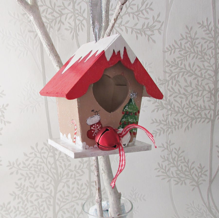 Hanging House Decoration for the Christmas Tree