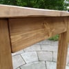 Hand made chunky rustic bespoke fire surround made to order 