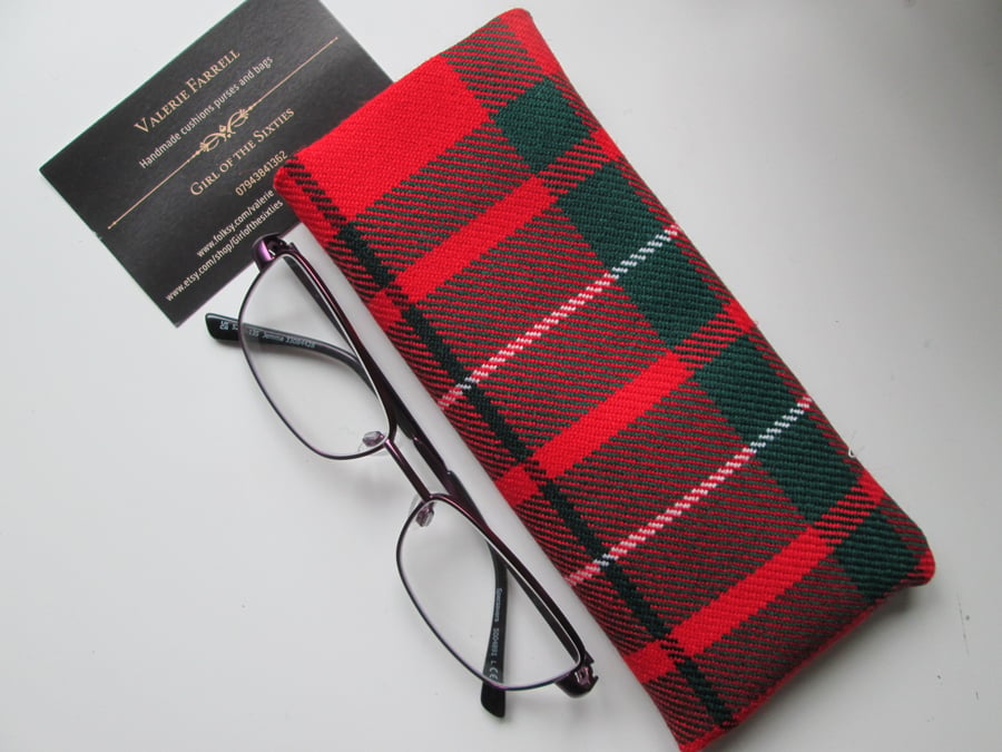 Tartan Glasses case