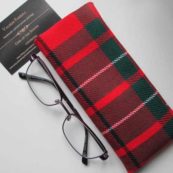 Tartan Glasses case