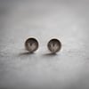 Oxidised Sterling Silver Earrings