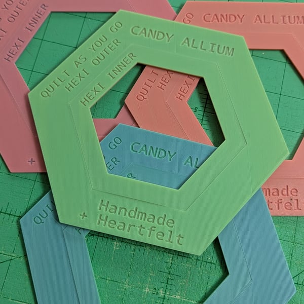 QAYG Hexie template - 4.25" 