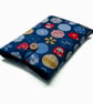 Daruma & Fuji Book Sleeve – Japanese Cotton Book Protector with Coconut Button - Image 5