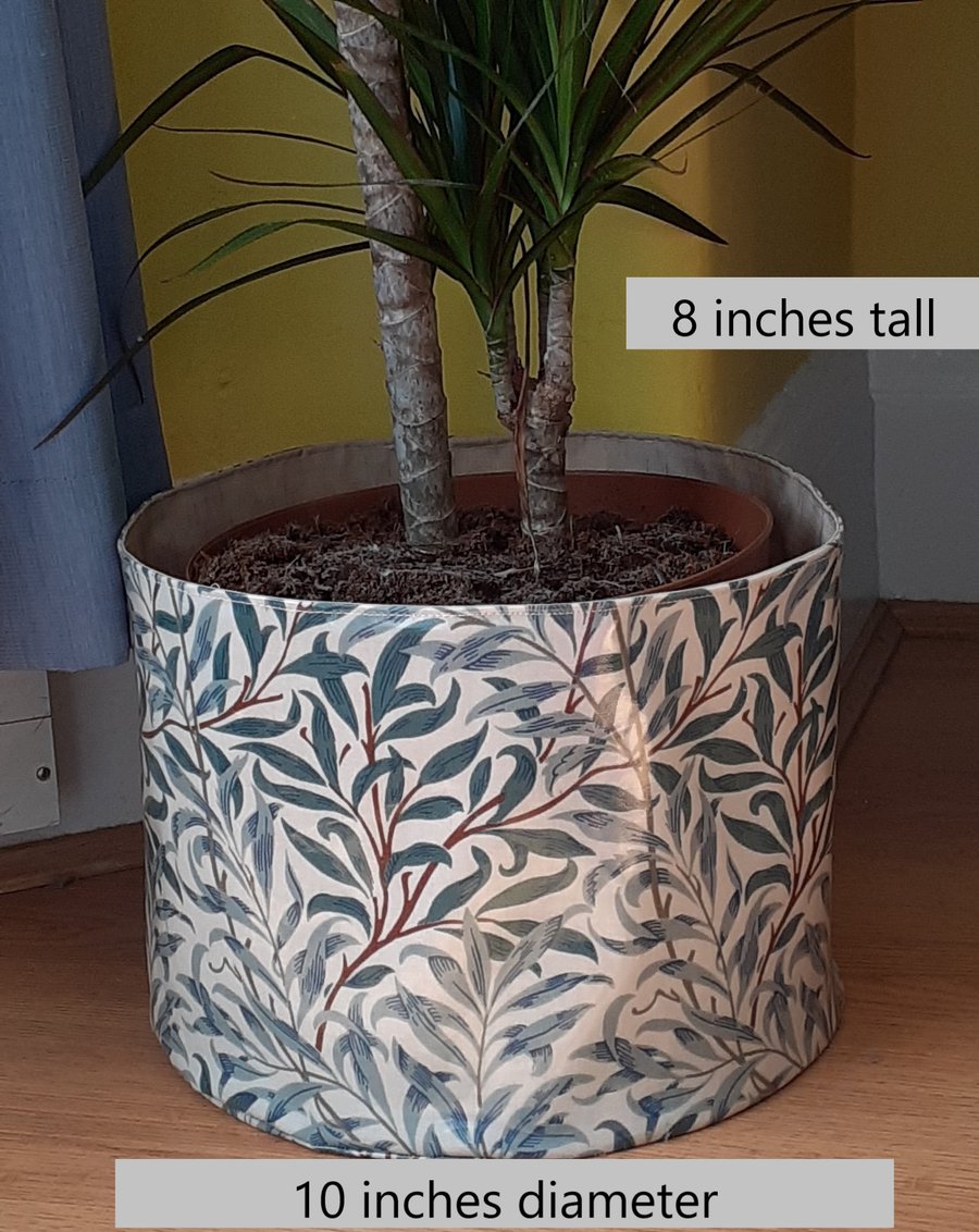 10 inch William Morris Willow Bough plant pot