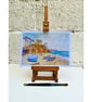  Art Print The Beach, Cawsand Cornwall From An Original Watercolour Painting A4 - Image 4
