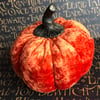 Crushed Velvet Orange Pumpkin With A Pumpkin Spice Fragrance