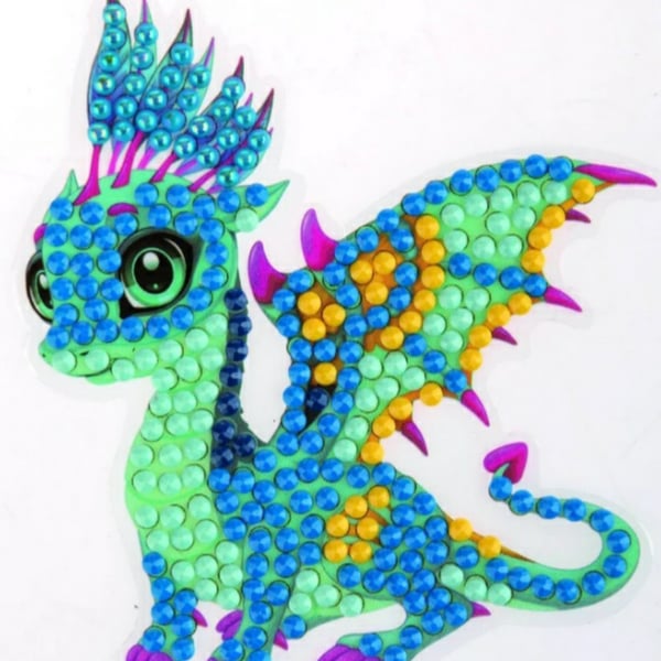 Dragon craft buddy crystal art sticker