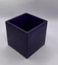 Medium Square Violet Plant Pot Indoor Planter 10 cm - Image 2