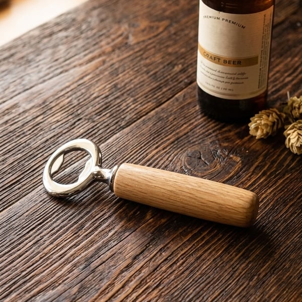 Whisky Cask Oak Stave Bottle Opener 
