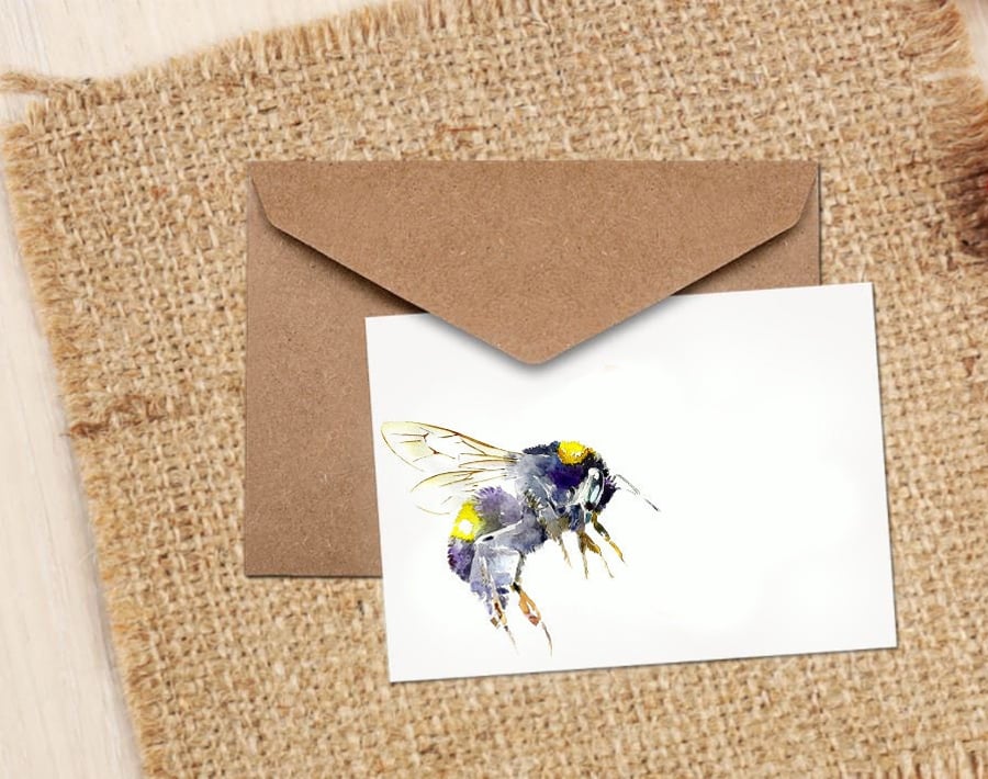 Dumbledore Bumblebee GreetingNote Card.Bumblebee cards,Bumblebee note cards, Bum
