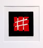Hashtag Linocut - Image 1