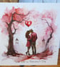 C4956   With Love on Valentine's Day  Card - Image 1