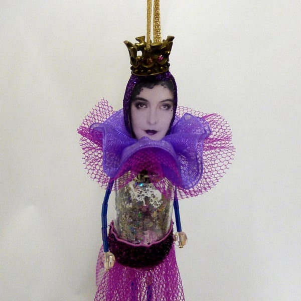 Pink purple quirky keepsake doll mothers day