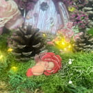 Ooak Baby Fairy, Polymer Clay, Fairy Garden Decor, Sleeping Fairy, Fairy Gift