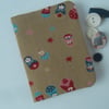 Mini needle case in Russian doll fabric