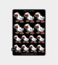 Funny Vinyl Sticker Sheet For Adults - Grumpy Goose - Image 1