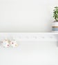 Shaker Peg Shelf Ready to Paint at Home, Coat Rack, Kitchen Peg Shelf, Coat Hook