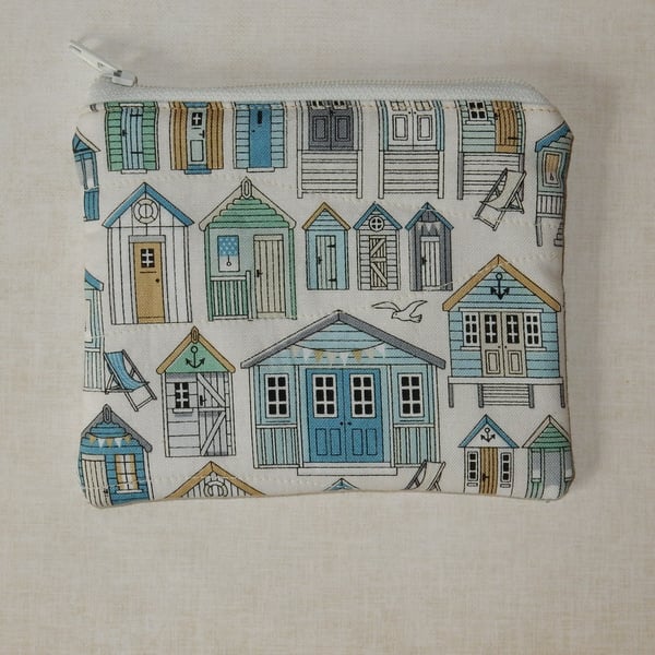 Coin purse beach huts